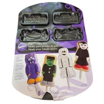 Wilton Halloween Pops Cookie Pan 8 Mummy, Vampire, Alien, Dracula New. Fixed Price $14.00.