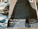 New! Bmw Rear Rubber Floor Liner Set (2) With Part Number 47 462 751. Fixed Price $35.00.