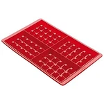 Silicone Waffle Mold, Model # 0215000R01M017, Red, Set Of. Fixed Price $39.96.