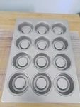 Amco Bakeware 905045 - 12 No Stick Aluminized Steel Muffin / Cupcake Pan. Fixed Price $29.26.