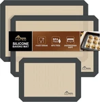 Hotec Silicone Baking Mats 3 Pack Non-stick Reusable Sheets Fo. Fixed Price $14.95.