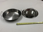 Cuisinart Dutch Stainless Qt Oval Heavy Roasting Serving Dome Pan C59-29D. Fixed Price $29.99.