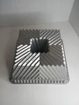 Nordic Ware Bundt Squared Pan Made Usa Heavy Cast Aluminum. Fixed Price $34.98.