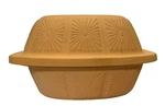 Bakers Advantage By Roshco Clay Baking Dish W/leaflet New No Box Please Read. Fixed Price $30.00.