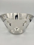 Alessi Girotondo Design Stainless Steel Fruit Bowl Basket Dish King Kong 9". Fixed Price $68.99.