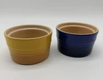 Creuset Stoneware Custard Pudding Baking Ramekins Kitchen Bakeware (bundle 2). Fixed Price $26.97.