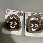 2 Poop Swirl Emoji Cookie Cutter Mold Comfort Grip Ro Wilton New. Fixed Price $7.70.