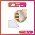 Ladaypoa 10 Inch Silicone Bamboo Steamer Liners Pack Non-stick Round Reusab. Fixed Price $14.20.