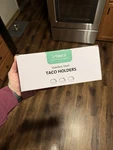 Stainless Steel Taco Holders: U-taste Soft Hard Shell Rack Set 6 New. Fixed Price $20.00.