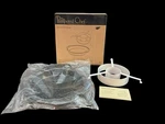 Pampered Chef Nonstick Cake Pan Set With Bonus Checkerboard Insert 9611. Fixed Price $17.00.
