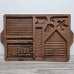 Longaberger Gingerbread House Cookie Mold Country Cabin Pottery 1996 #33090. Fixed Price $19.00.