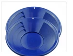 2-PACK 14" Panning Gold Pans Blue. Fixed Price $19.88.