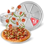 Stock Your Home Disposable Round Foil Pizza Pans 12 Pack Aluminum. Fixed Price $26.99.