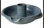 Tumbleweed Pottery Upright Deep Dish Beer Chicken Steam Roaster Cooker Stoneware. Fixed Price $19.98.