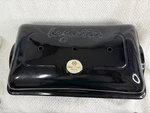 Emile Henry French Baguette Bread Baker Black Non-stick Ceramic Pan France. Fixed Price $125.00.