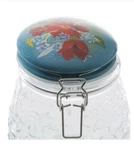 Pioneer Woman Spring Bouquet Embossed Clamp Jar W/ceramic Lid 106 Ounce. Fixed Price $44.94.