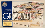 Wilton Value Set Of 3 Non-stick Stackable Cooling Racks Box Great!. Fixed Price $10.49.