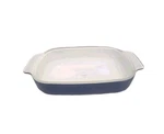 Creo Smartglass 1 Quart Baking Casserole Dish Cookware Blue 9" X 7". Fixed Price $19.99.
