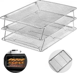 Hiware Stainless Steel Stackable Cooling Rack For Baking, 3 Tier 12 X 16.5 ,oven. Fixed Price $34.86.