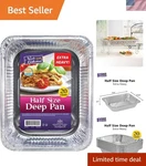 Must-have Disposable Aluminum Foil Pans, 9X13, Ideal For Parties And Gatherings. Fixed Price $55.09.