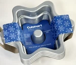4 Pack Cuisinart Mini Star Of David Pans, Non-stick 5" Bake. Fixed Price $31.84.