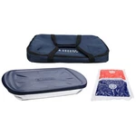Anchor Hocking 4-PIECE Essentials Bake Take Set Navy Blue. Fixed Price $51.99.