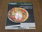 Cuisimart 13" Cordierite Pizza Grilling Stone, For Grille & Oven, New!. Fixed Price $49.50.