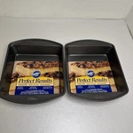 Set Of Wilton 2105-6061 Gray Premium Square Cake Pan 8 X 2'' Bakeware. Fixed Price $25.53.