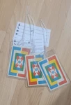 Pan American Airlines Vintage Playing Card Luggage Name Tags - Set Of (3). Fixed Price $21.00.