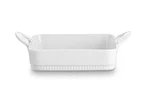 Pillivuyt Toulouse Rectangular Baker 11.25 X 9.5-INCHES White Porcelain. Fixed Price $155.05.
