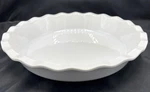 Emile Henry 12 Fluted Tart Pie Baking Dish Large White France Excellent. Fixed Price $34.95.