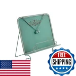 Creative Co-op Metal Cookbook Holder Blue DE2617. Fixed Price $68.78.