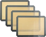 Amazon Basics Silicone, Non-stick, Food Safe Baking Mat, Pack Of 4, Beige/gray,. Fixed Price $27.92.