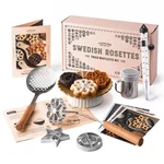 Swedish Rosette Iron With Handle Cooking Gifts Maker & Bunuelos.... Fixed Price $77.62.