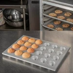 Carlisle Heavy Duty Minimuffin Cupcake Pan (24) 1 3/4 Oz Cup, Aluminized Steel. Fixed Price $39.99.