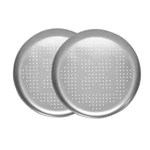 Ovenstuff Uncoated 16-INCH Pizza Crisper Pans, Set Of Two. Gray. Fixed Price $53.27.