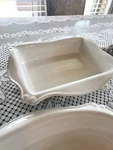 World Wide Home Baking /serving Dish. 14" White Ceramic Heavy Duty Oven Safe. Fixed Price $20.00.