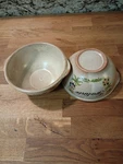 Pomaireware Ceramic Earthenware Bowl - Set Of 2. Fixed Price $15.00.