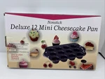 Norpro Nonstick Mini Cheesecake Pan With Handles, 12 Count - Brand New. Fixed Price $14.99.