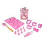 Hello Kitty Ultimate Baking Party Set 21-PIECE Donut Mold Cookie Cutters & More. Fixed Price $14.40.