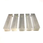 (5) Ateco 4922 Terrine Pate Mold Rectangular/cone Shaped Bottom, Stainless Steel. Fixed Price $89.99.