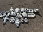 Wilton Cake Pan Vintage Sesame Street,cross, Bunny, Football More Lot Of 14+. Fixed Price $39.00.