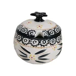 Temp-tations By Tara Old World Black 5 Oz Sugar Bowl With Lid No Spoon. Fixed Price $15.37.