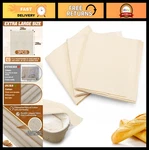 3PCS 28"X28" Large Cotton Tea Towels - Unbleached Flour Sack For Baking Bread. Fixed Price $19.99.