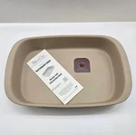 Vtg Pampered Chef Family Heritage Stoneware Rectangular Baker Pan #1430 9 X13. Fixed Price $54.86.