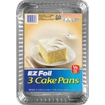 Ez Foil 12.5 In. X 8.5 Oblong Cake Pan (3-PIECE) Z90843 Pack Of. Fixed Price $59.13.