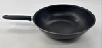 Pampered Chef Wok 12 Inch Nonstick Skillet For Stir Fry 19" With Handle Lid. Fixed Price $37.95.