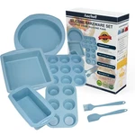 Aschef Economical 7IN1 Oil-limit Nonstick Silicone 12 Cups, 9 Inches, Blue. Fixed Price $31.43.
