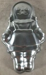 Raggedy Ann Doll Aluminum Cake Pan #502-968 Circa 1971 By Wilton. Fixed Price $7.12.