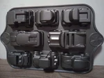 Nordic Ware Classic Car Sweet Rides Made In Usa 5 Cupcake Pan. Fixed Price $18.00.